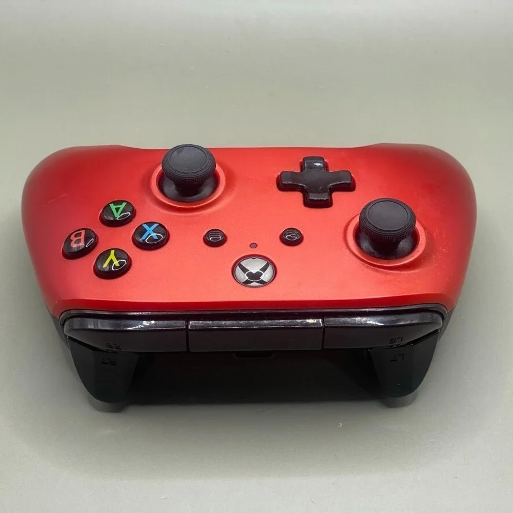 PowerA‎ Xbox One S/X Wired Enhanced Controller 1506685-01 - Red NO CABLE